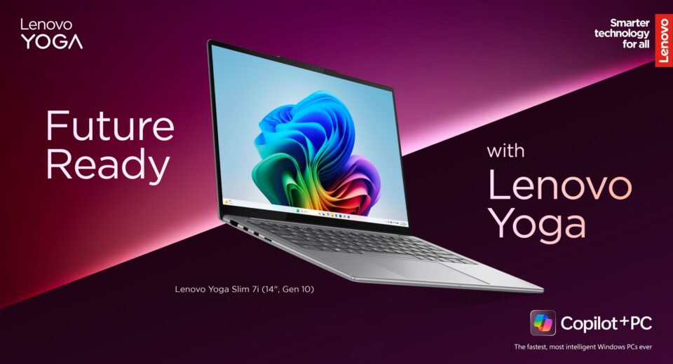 เลอโนโวชวนคนไทยก้าวสู่อนาคตของ AI กับแคมเปญ Future Ready with Lenovo Yoga